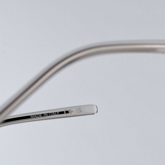 Saint Laurent Women BRAND NEW Eyeglasses Beige Cat Eye SL737 MICA THIN OPT 004 - Picture 9 of 12